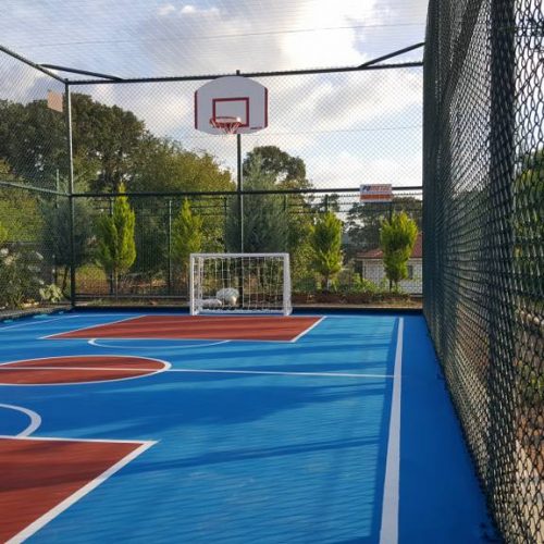ÖZMERTLER İnşaat Mini Basketbol Sahası