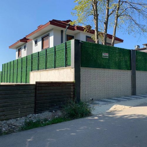 Çekmeköy Reşadiye çimenli çit uygulaması